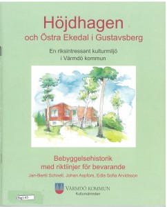 Höjdhagen och Östra Ekedal Bebyggelsehistorisk med riktlinjer för bevarande_Page_01